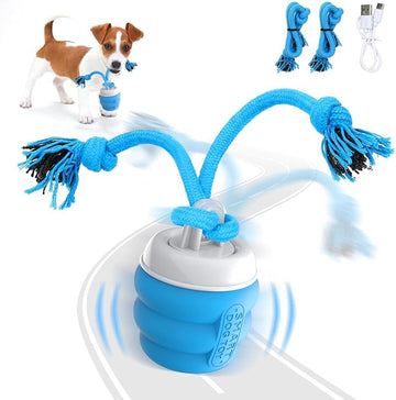 Smart Automatic Moving Dog Toy Ball – 5-Minute Cycle Rolling Ball for Small & Medium Dogs
