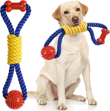 Indestructible Dog Rope Toy 43cm for Medium & Large Dogs